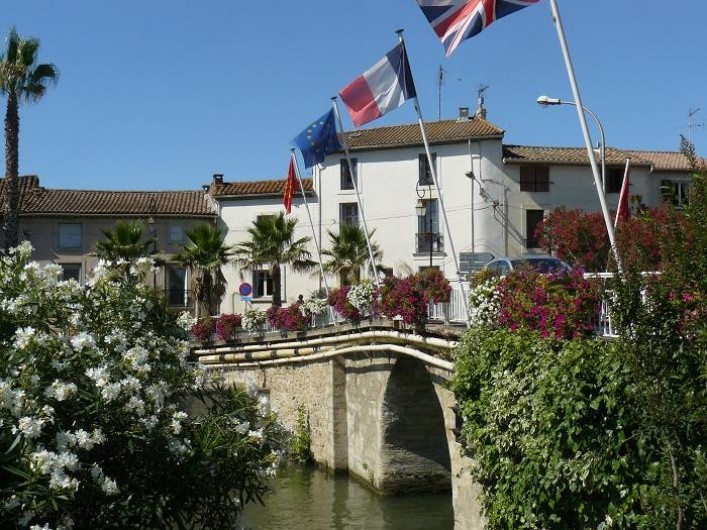 Location de vacances - Chambre d'hôtes à Villeneuve-lès-Béziers - La Maison du Canal, au bord du Canal du Midi