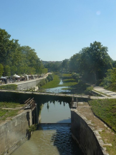 Location de vacances - Chambre d'hôtes à Villeneuve-lès-Béziers - Le site des écluses de Fonséranne