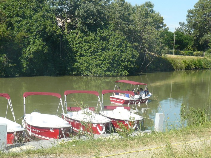 Location de vacances - Chambre d'hôtes à Villeneuve-lès-Béziers - Possibilité de louer de petits bateaux, des vélos