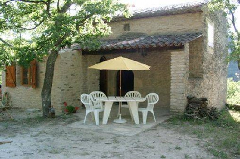 Location de vacances - Gîte à Goult - La terrasse