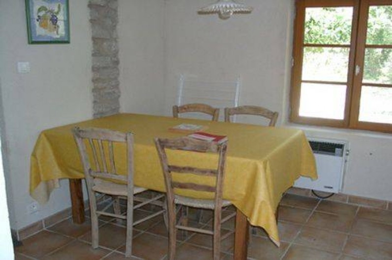 Location de vacances - Gîte à Goult - Coin repas