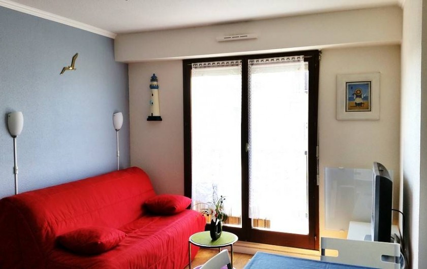 Location de vacances - Appartement à Cabourg - Canapé lit