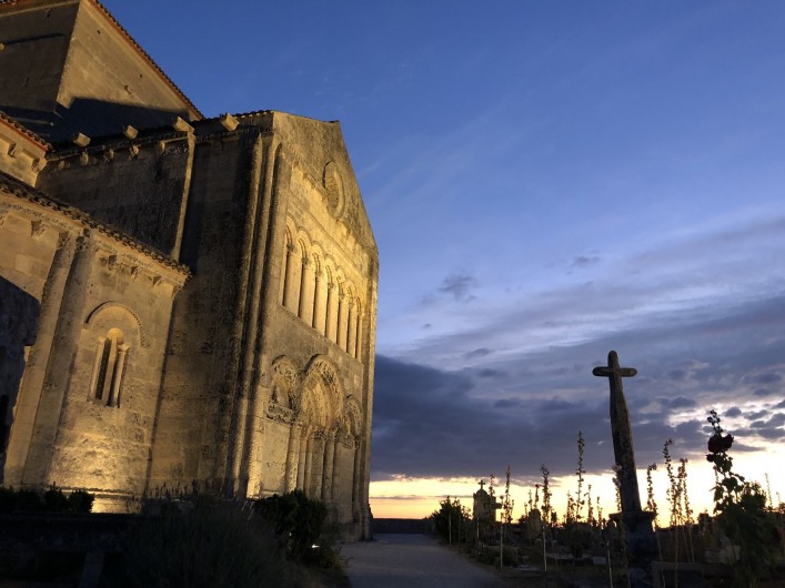 Location de vacances - Villa à Royan - l'église de Talmont sur Gironde