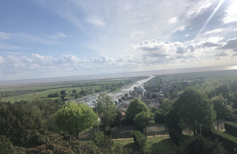 Location de vacances - Villa à Royan - vue de Mortagne sur Gironde