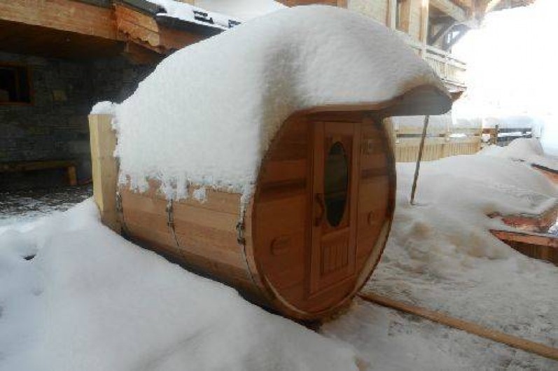 Location de vacances - Hôtel - Auberge à Mâcot-la-Plagne - Sauna extérieur