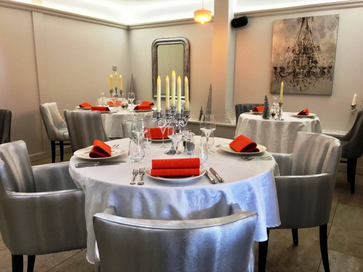 Location de vacances - Hôtel - Auberge à Mâcot-la-Plagne - Restaurant La Table du Cocoon