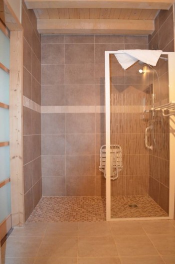 Location de vacances - Hôtel - Auberge à Mâcot-la-Plagne - Salle d'eau Chambre Luxe