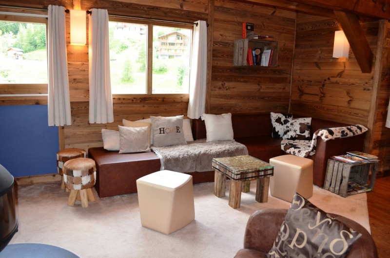 Location de vacances - Hôtel - Auberge à Mâcot-la-Plagne - Salon