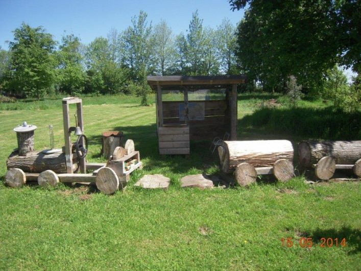 Location de vacances - Gîte à Beauval-en-Caux - petit train pour les enfants