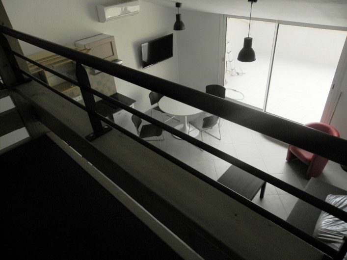 Location de vacances - Appartement à Charleval - la mezzanine de l'appart 5