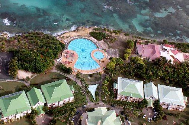 Location de vacances - Appartement à Saint-François - vue du ciel