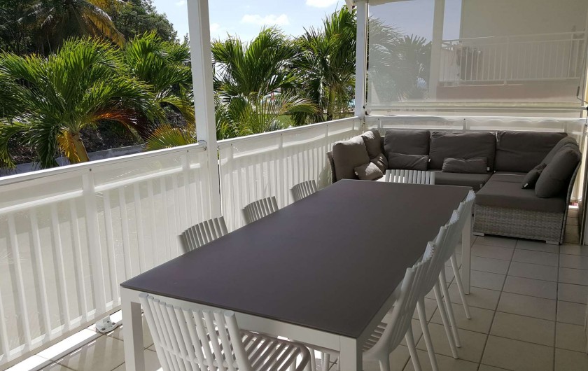 Location de vacances - Appartement à Saint-François - terrasse