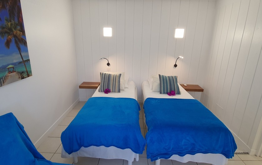 Location de vacances - Appartement à Saint-François - 3ème chambre possibilité 2 lits simples, également un canapé consertible