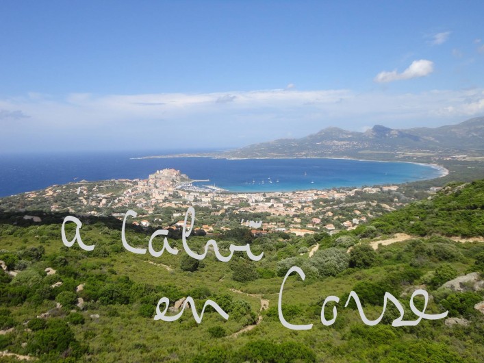 Location de vacances - Villa à Calvi - Randonnées en partant à pieds de chez nous.