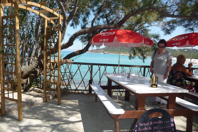 Location de vacances - Villa à Calvi - Paillote U Junquidu.