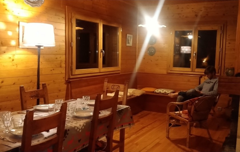 Location de vacances - Chalet à Vallouise - Séjour