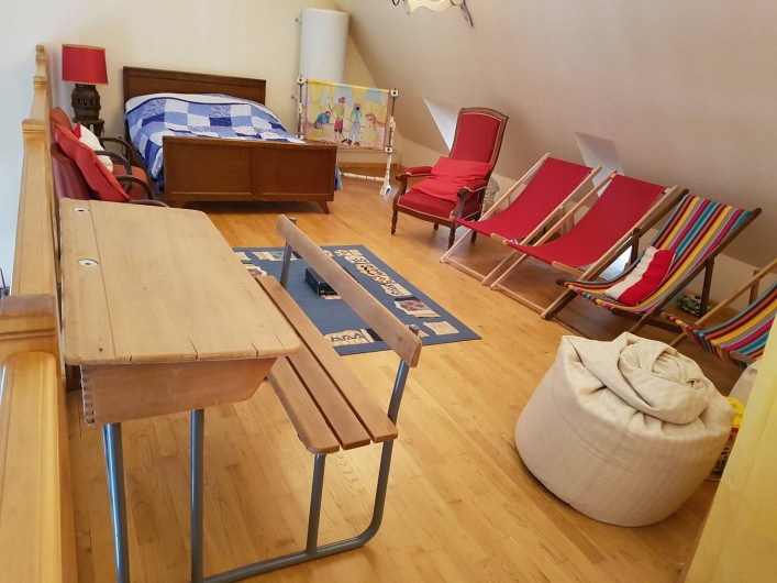 Location de vacances - Villa à Valuéjols - Mezzanine