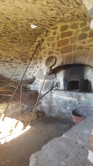 Location de vacances - Villa à Valuéjols - Intérieur du four à pain