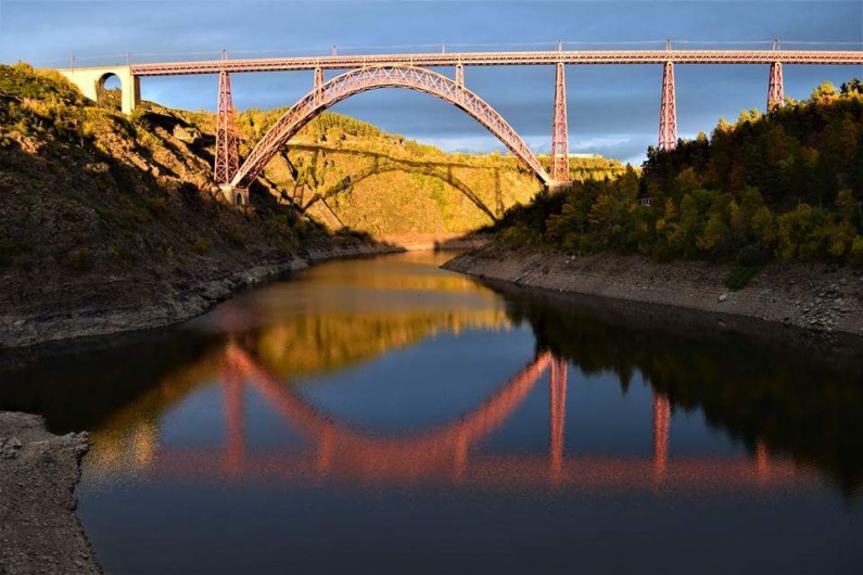 Location de vacances - Villa à Valuéjols - Viaduc de Garabit (construction Eiffel)