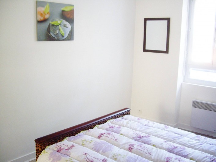 Location de vacances - Appartement à Saint-Brevin-les-Pins - Location Appartement Vacances : Chambre adultes lit double