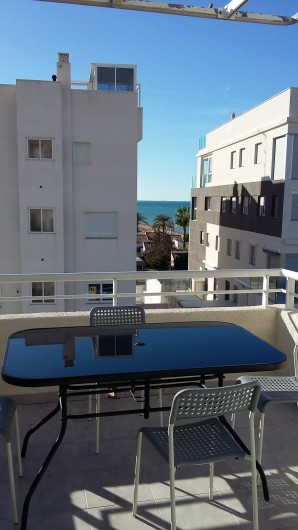 Location de vacances - Appartement à Santa Pola - Terrasse