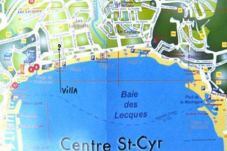 Location de vacances - Villa à Saint-Cyr-sur-Mer