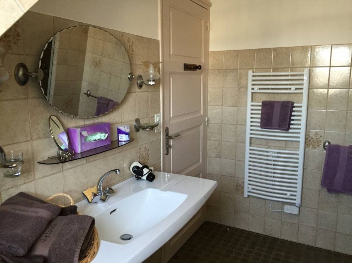 Location de vacances - Chambre d'hôtes à Saint-Malo - La salle d'eau