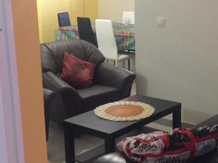 Location de vacances - Appartement à Les Abymes - Votre salon.
