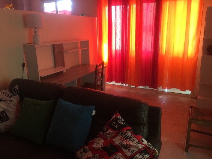 Location de vacances - Appartement à Les Abymes - Votre salon.