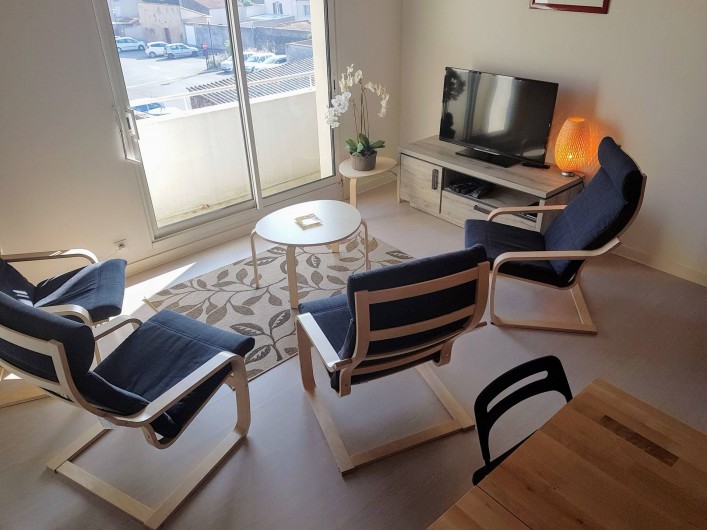 Location de vacances - Appartement à Les Herbiers - coin salon