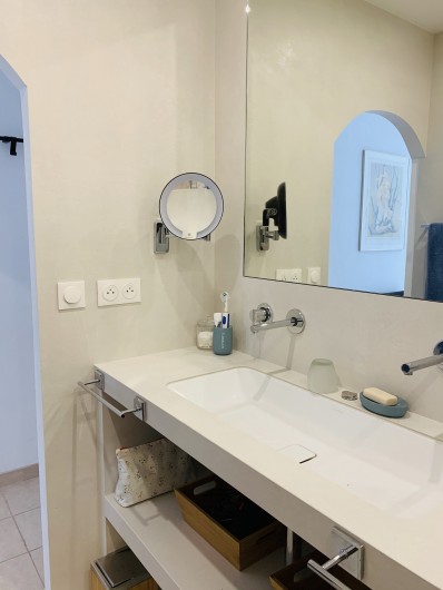 Location de vacances - Villa à Cagnes-sur-Mer - Salle d'eau chambre #1 Shower room , room #1