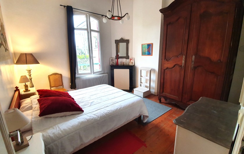 Location de vacances - Villa à Arcachon - chambre parentale avec lit en 160