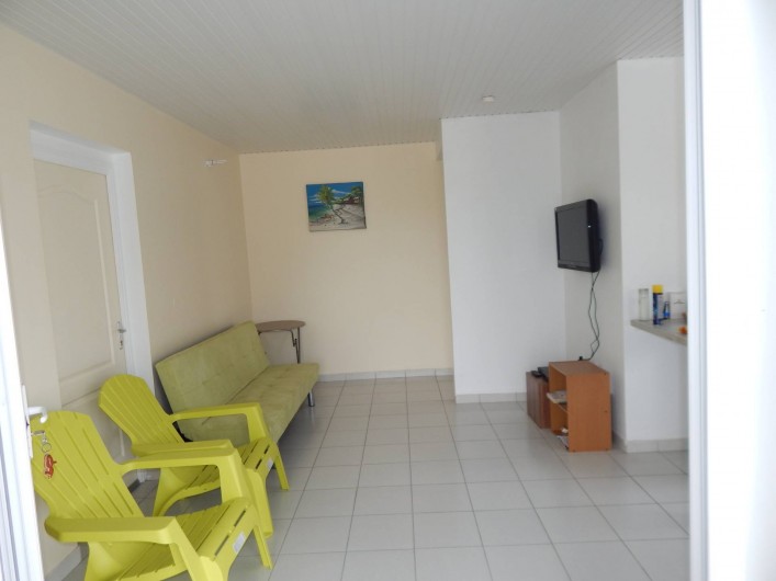 Location de vacances - Villa à Sainte-Anne - séjour appartement 1
