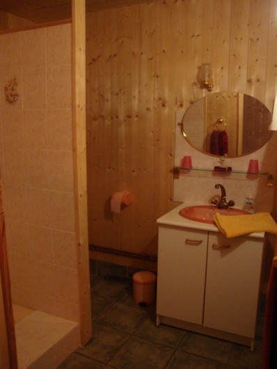 Location de vacances - Chambre d'hôtes à Saint-Didier-la-Forêt - salle de bains Pétronille