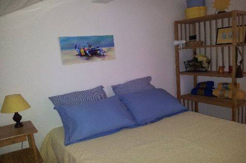 Location de vacances - Chambre d'hôtes à Cuttoli-Corticchiato - chambre avec lit 140 "U Refuggiu"