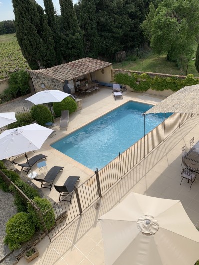 Location de vacances - Gîte à Mazan - Piscine privé