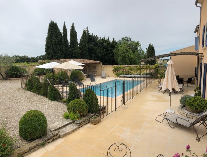 Location de vacances - Gîte à Mazan - Terrasse