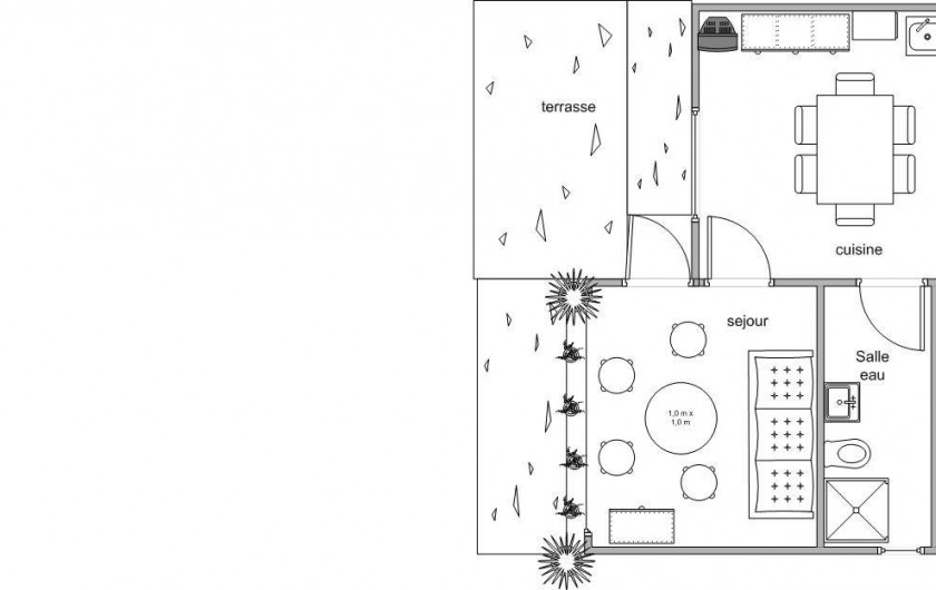 Location de vacances - Appartement à Frontignan - PLAN LOCATION
