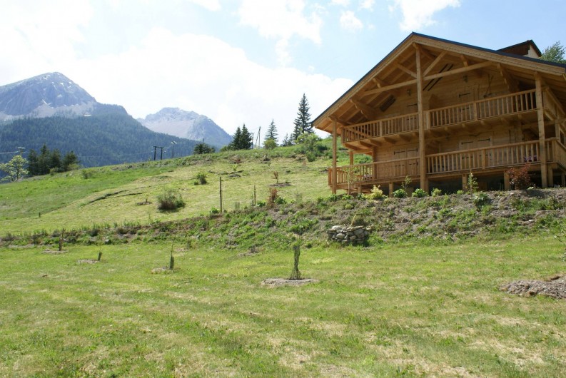 Location de vacances - Chalet à Saint-Paul-sur-Ubaye - au printemps