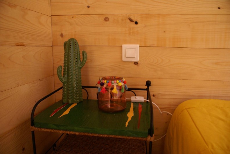 Location de vacances - Chalet à Saint-Paul-sur-Ubaye - une petite touche mexicaine que vous retrouverez un peu partout sur(L'EGLANTIER)