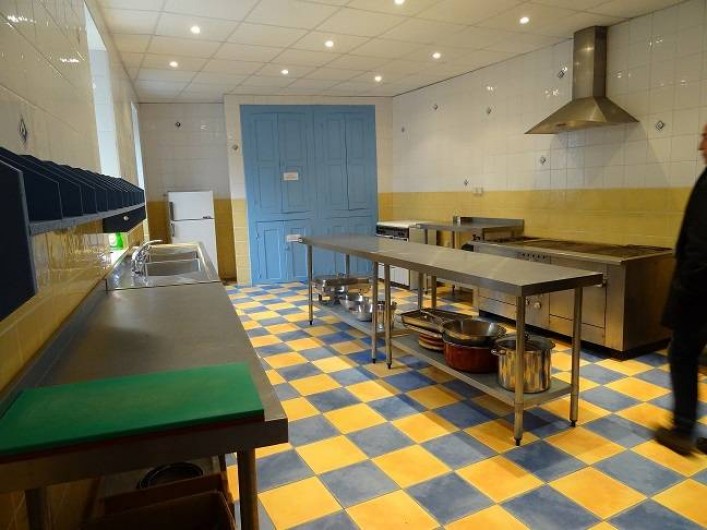 Location de vacances - Gîte à Vernoux-en-Vivarais - La cuisine de collectivité