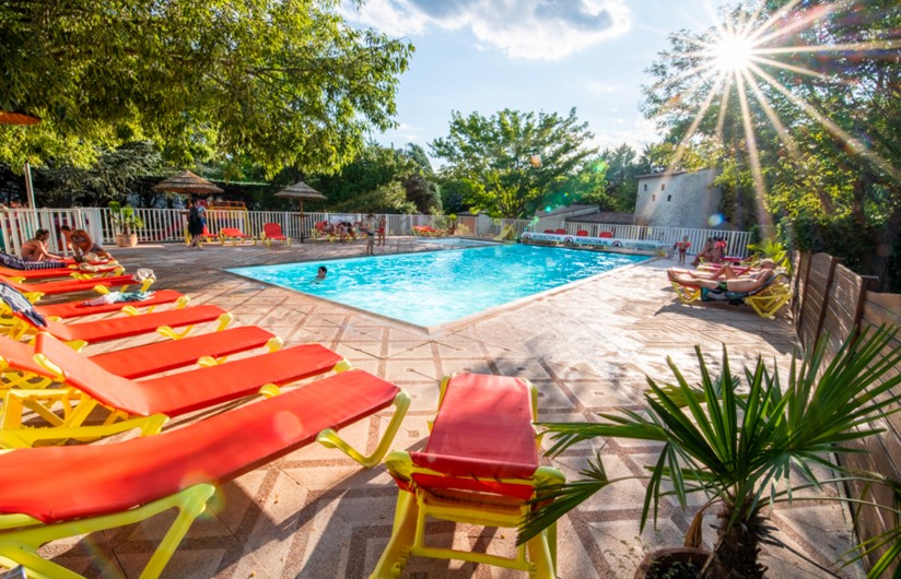 Location de vacances - Gîte à Ruoms - Piscine Les paillotes