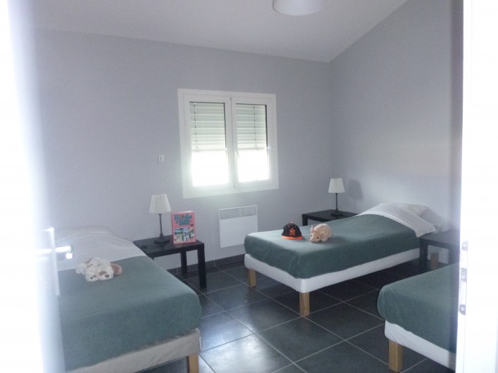 Location de vacances - Gîte à Ruoms - Chambre haut 4