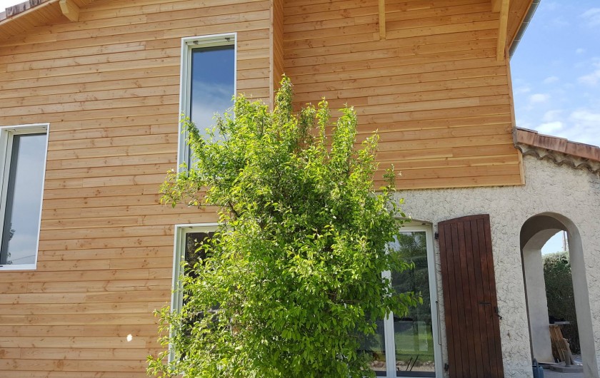 Location de vacances - Gîte à Ruoms - Façade LA VILLA