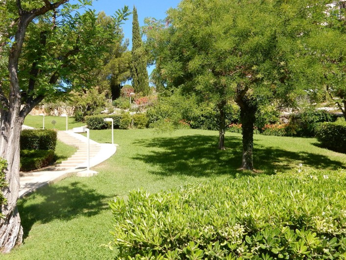 Location de vacances - Appartement à Cassis - Le parc de la résidence