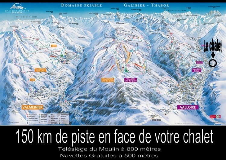 Location de vacances - Chalet à Valloire - Chalet 7 places