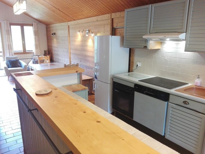 Location de vacances - Appartement à Peisey-Nancroix - La cuisine
