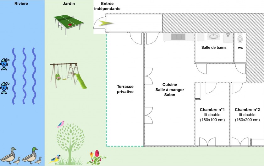 Location de vacances - Gîte à Foncine-le-Haut