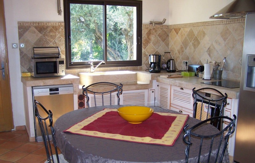 Location de vacances - Maison - Villa à Mazan - Coin cuisine/repas