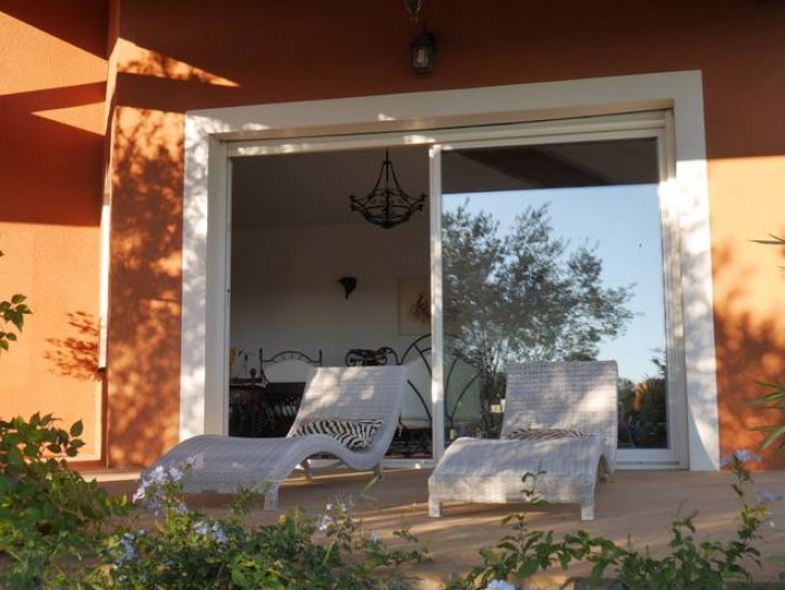 Location de vacances - Villa à Castin - Terrasse sud